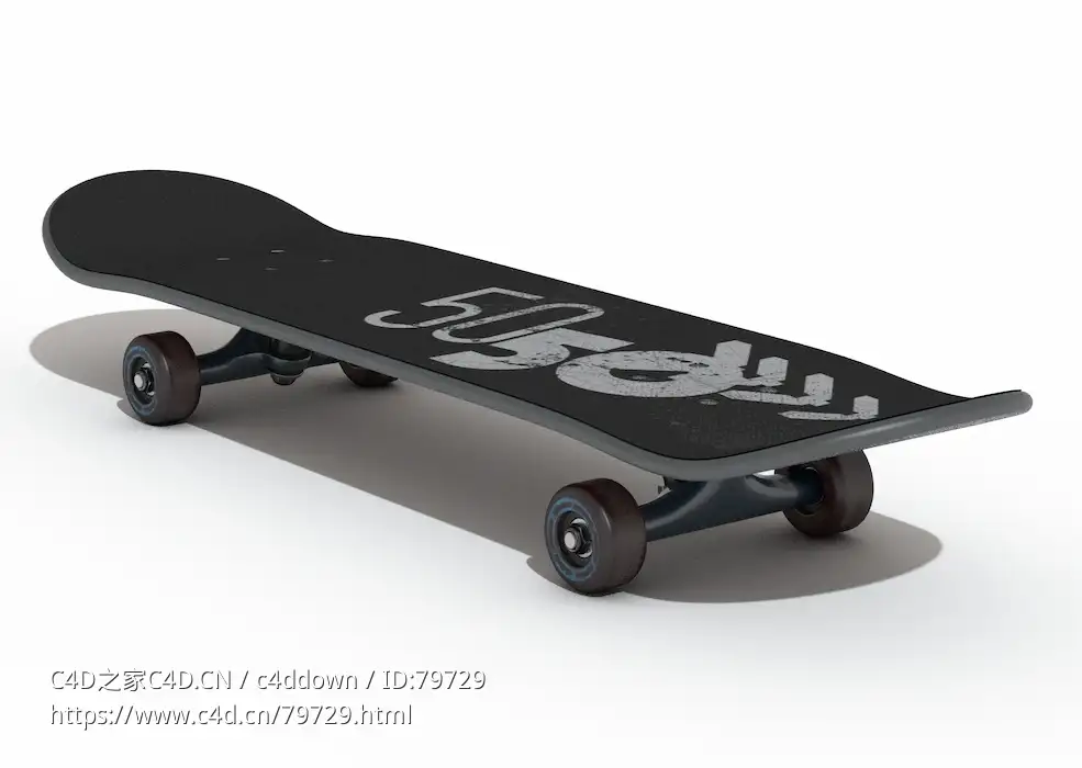 滑板Skateboard - C4D之家 - Skateboard.jpg