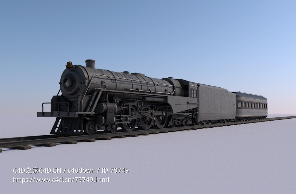 伯克希尔蒸汽机车Berkshire Steam Locomotive