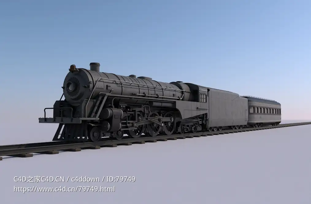 伯克希尔蒸汽机车Berkshire Steam Locomotive