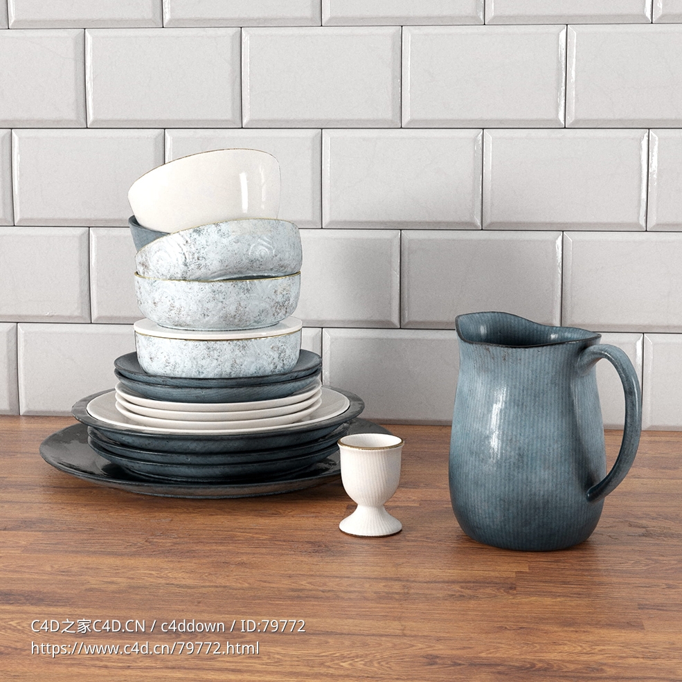 C4D水壶盘子碗模型 - C4D之家 - 26.jpg