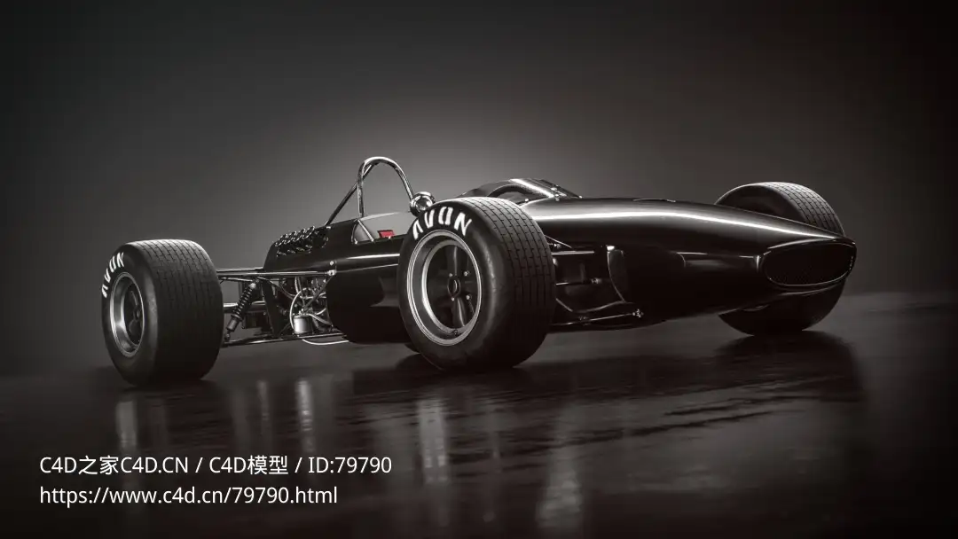 复古赛车布拉汉姆汽车模型Brabham - C4D之家 - 1626060767-cad0cb04d0bdcb5.png