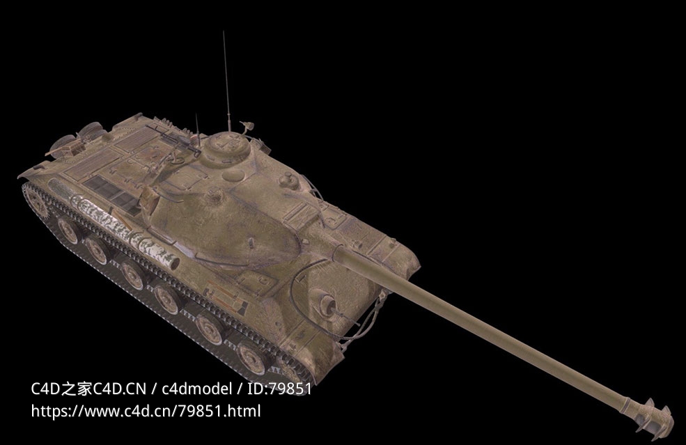 波兰八级重型坦克53TP Markowskiego - C4D之家 - 10.jpg