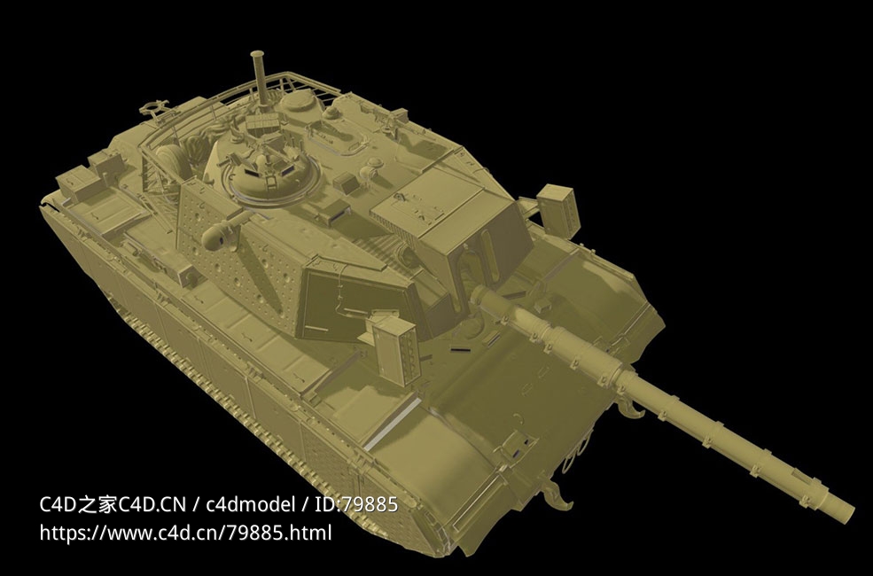 以色列马加奇7A主战坦克Magach 7A - C4D之家 - 44.jpg