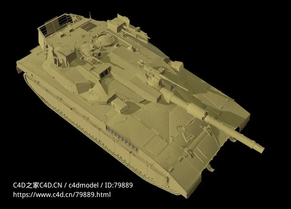 以色列梅卡瓦3主战坦克Merkava Mk 3 Barak Zoher
