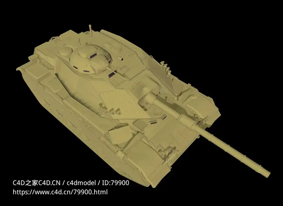 以色列主战坦克Sabra Mk 2 - C4D之家 - 59.jpg