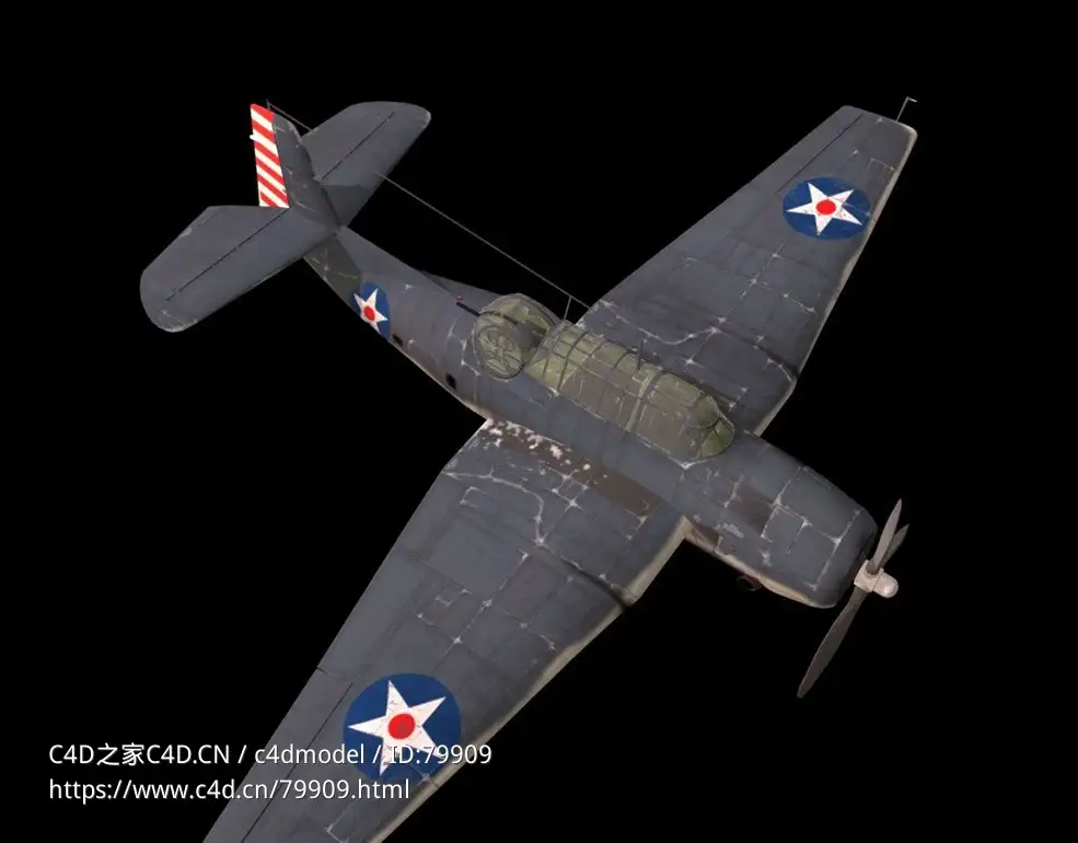 美系海军复仇者轰炸机TBF 1C Avenger