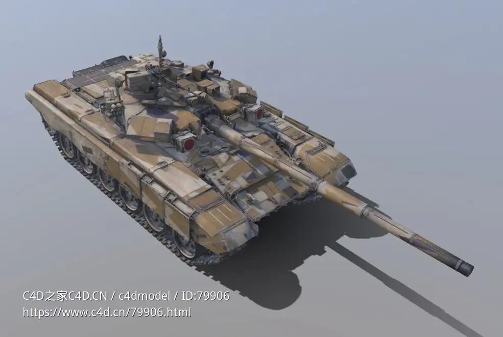 俄罗斯主战坦克T 90 (Vladimir)
