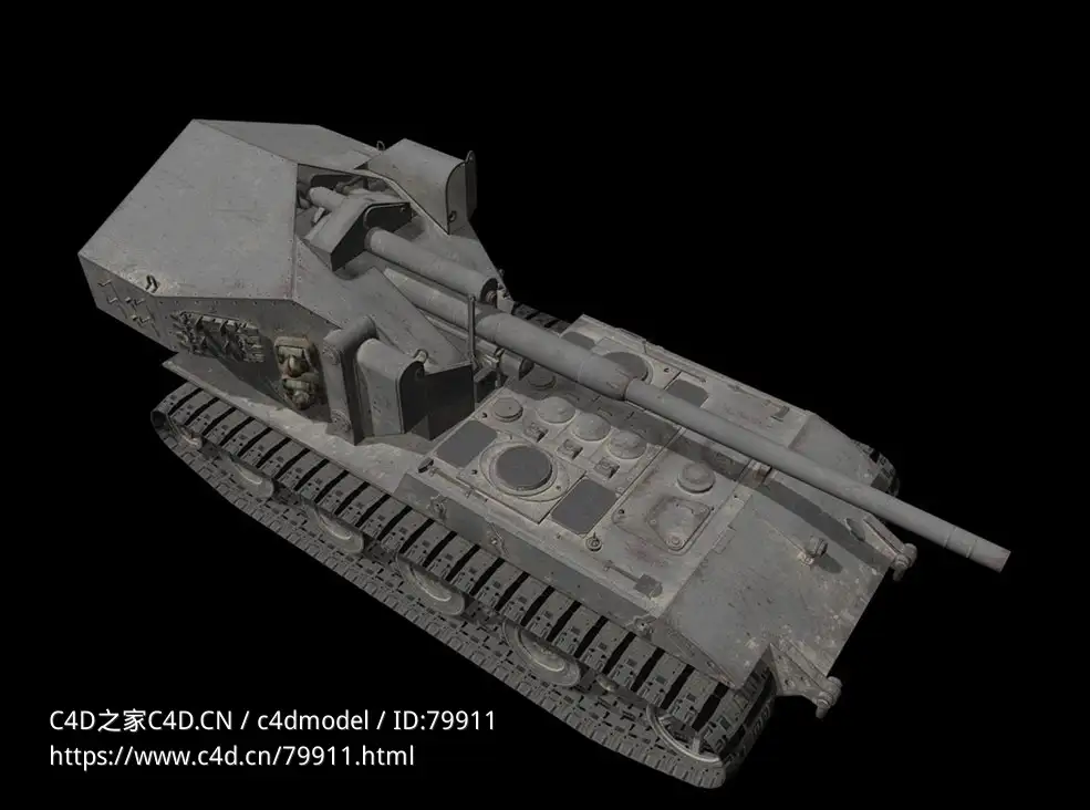 德国重炮坦克Waffentrager Auf E 100