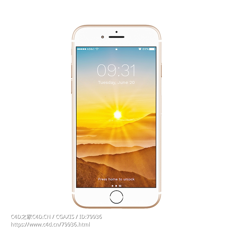 土豪金iphone苹果手机