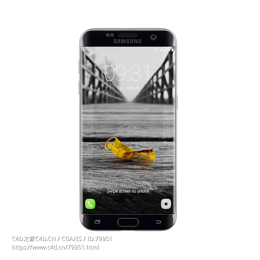 黑色智能手机三星samsung手机