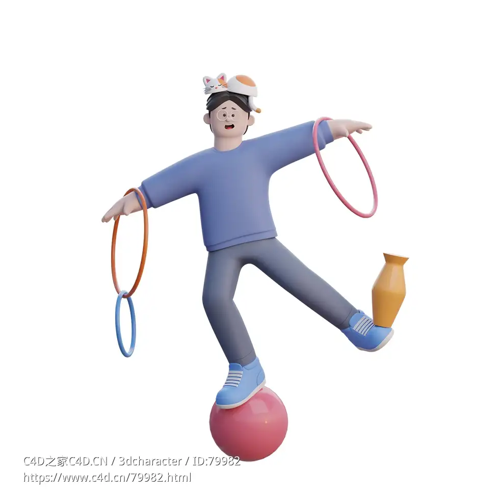 玩杂技的男孩 - C4D之家 - 19.jpg