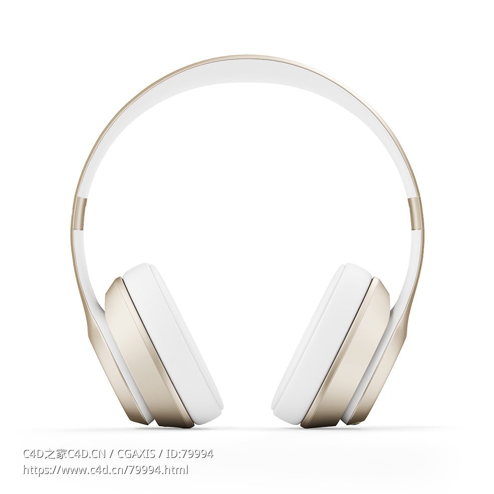 耳机C4D模型下载