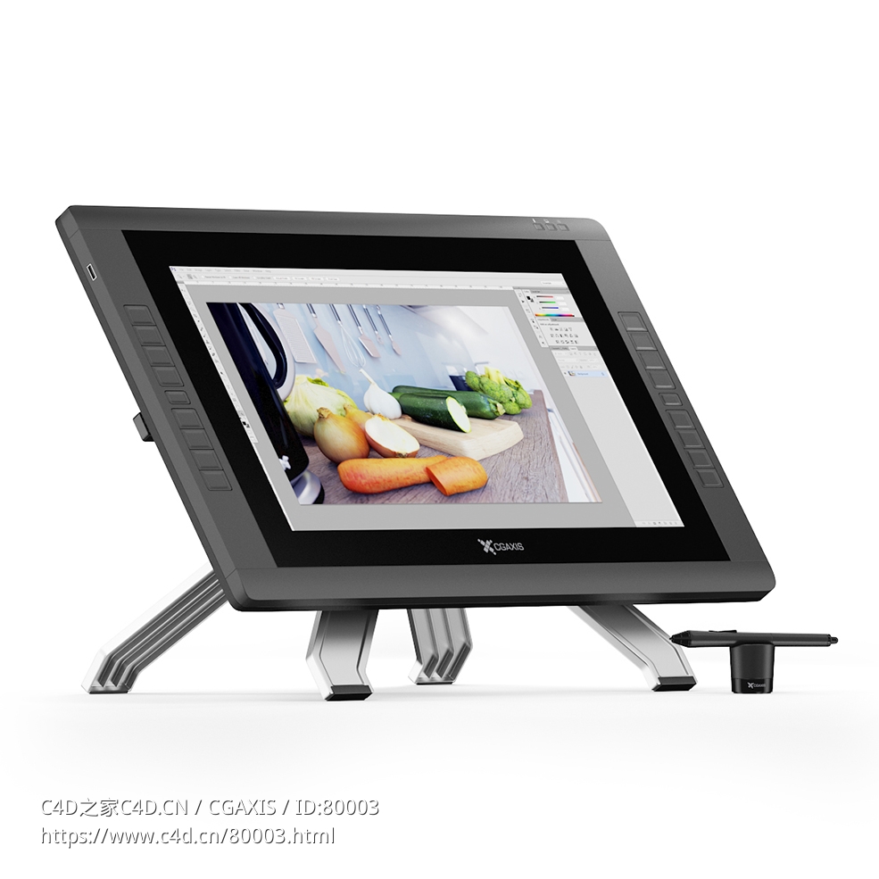 手写板C4D模型下载