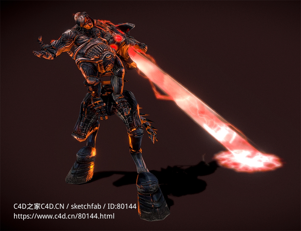 抽象骑兵战士four-horsemen-34-war - C4D之家 - 25.jpg