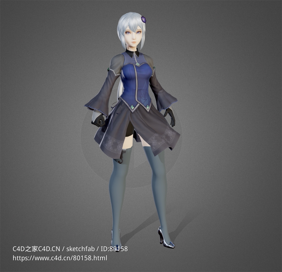 动漫长裙丝袜女孩lucille-vgdc