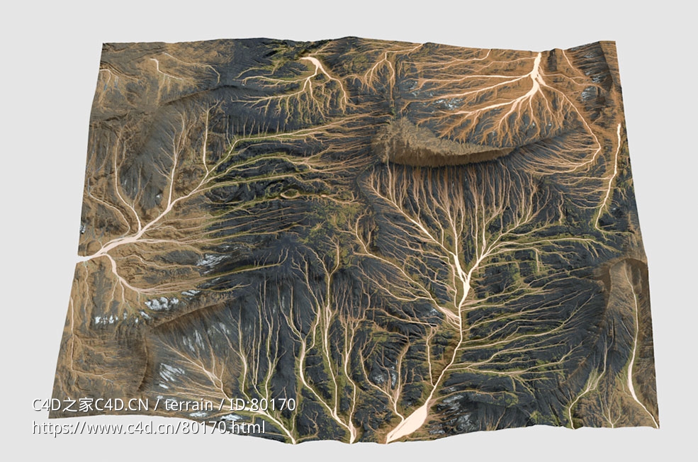 山脉地形Osiris Terrain