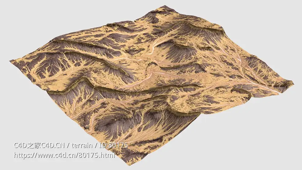荒漠丘陵地貌Osiris Terrain