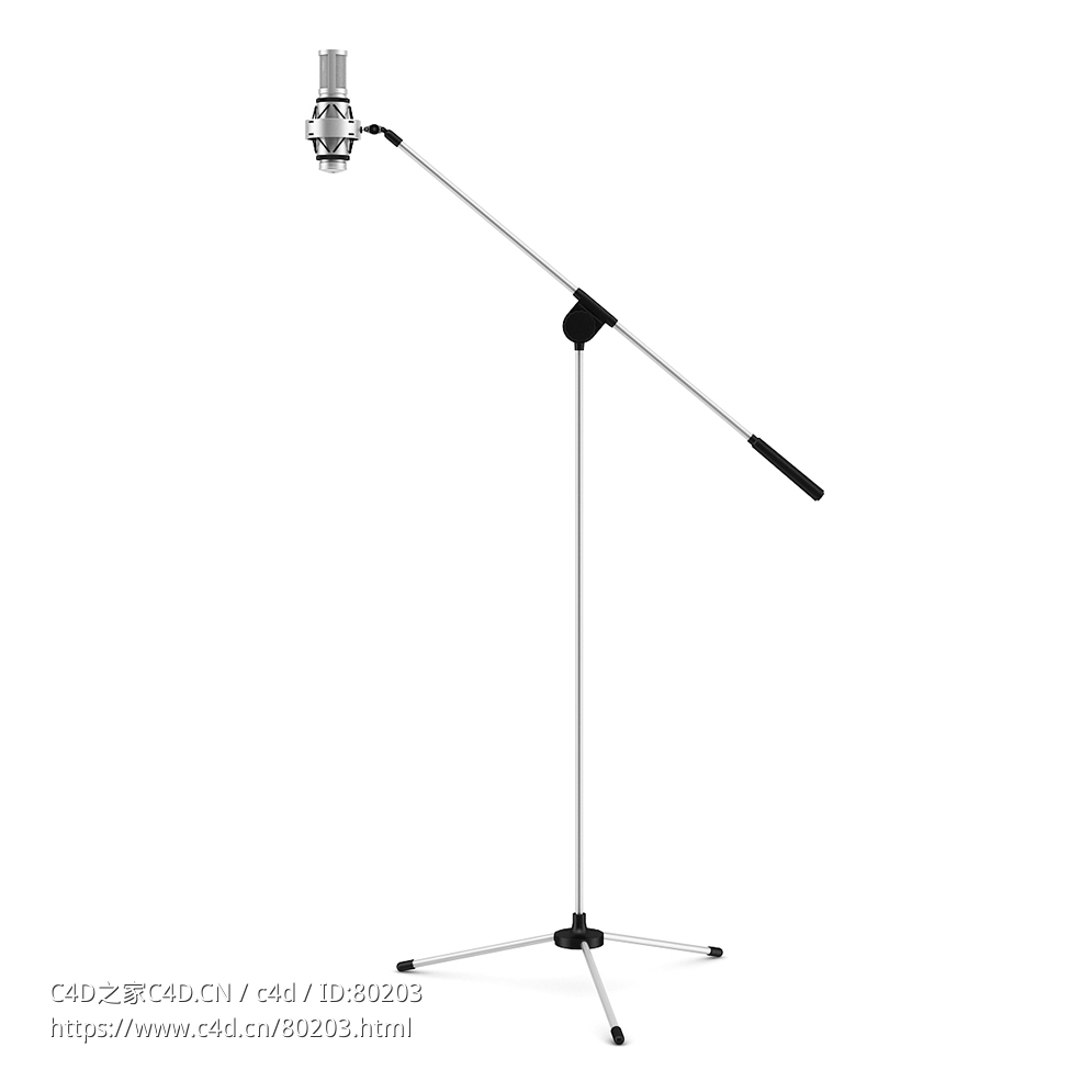 落地式金属话筒
