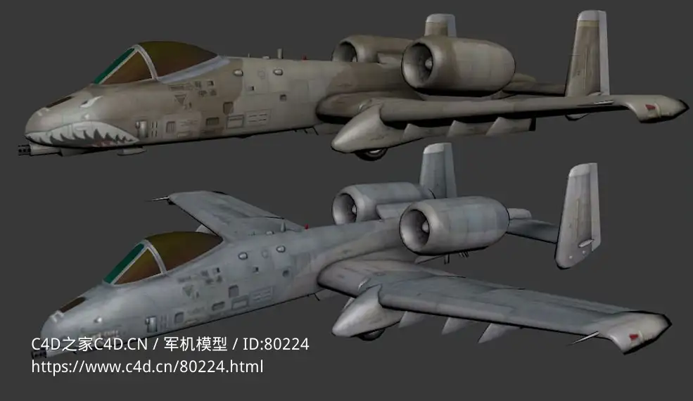 美国空军A-10攻击机A-10 Thunderbolt II
