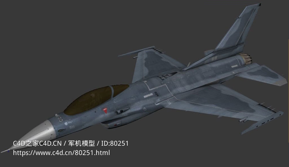 美国F-2舰载喷气战斗机F-2 cockpit - C4D之家 - 30.jpg