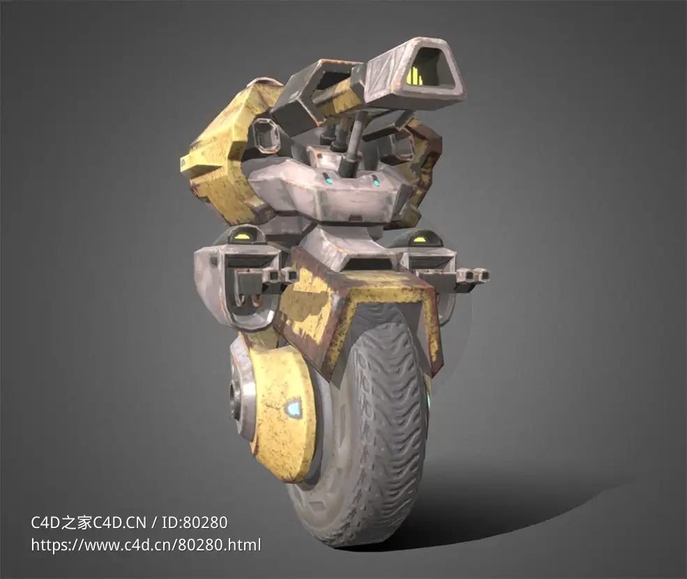 单轮射击机器人monowheel-bot-vgdc