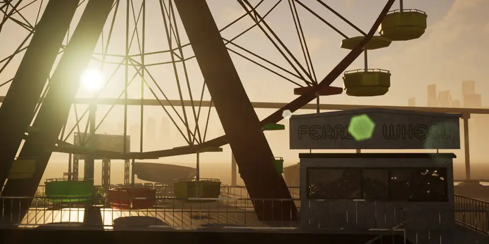30个荒废的游乐场娱乐设施C4D REDSHIFT模型合辑THE LOST FUNFAIR - ASSET PACK - C4D之家 - uploads/1598695978363-6.jpg