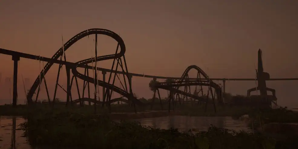30个荒废的游乐场娱乐设施C4D REDSHIFT模型合辑THE LOST FUNFAIR - ASSET PACK - C4D之家 - uploads/1598697747073-7.jpg