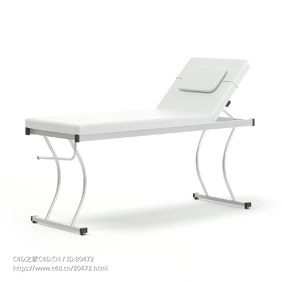 C4D按摩床Massage Bed 3D Model - C4D之家 - 14.jpg