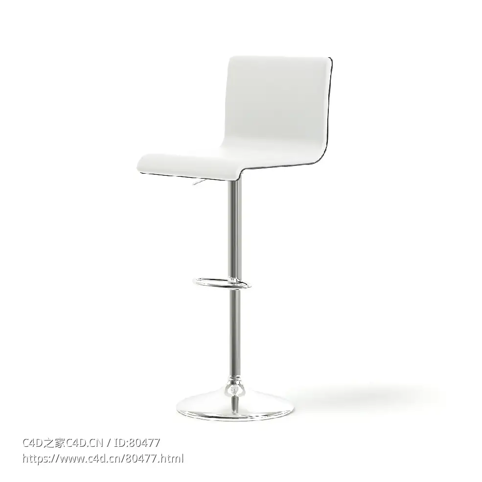 C4D美容美发沙龙椅Salon Chair 3D Model