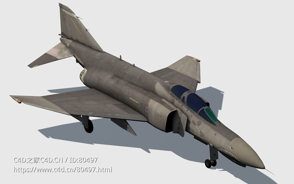 美国空军F-4G野鼬鼠电子战飞机F-4G AdvancedWildWeasel