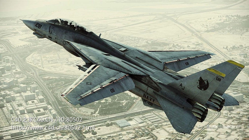 美军F-14D 超级雄猫战斗机F-14D Super Tomcat