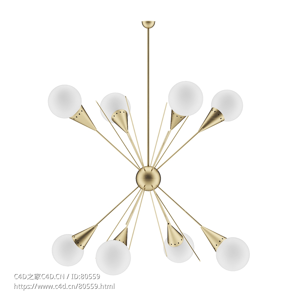 散射状吊灯c4d模型下载 - C4D之家 - 26.jpg