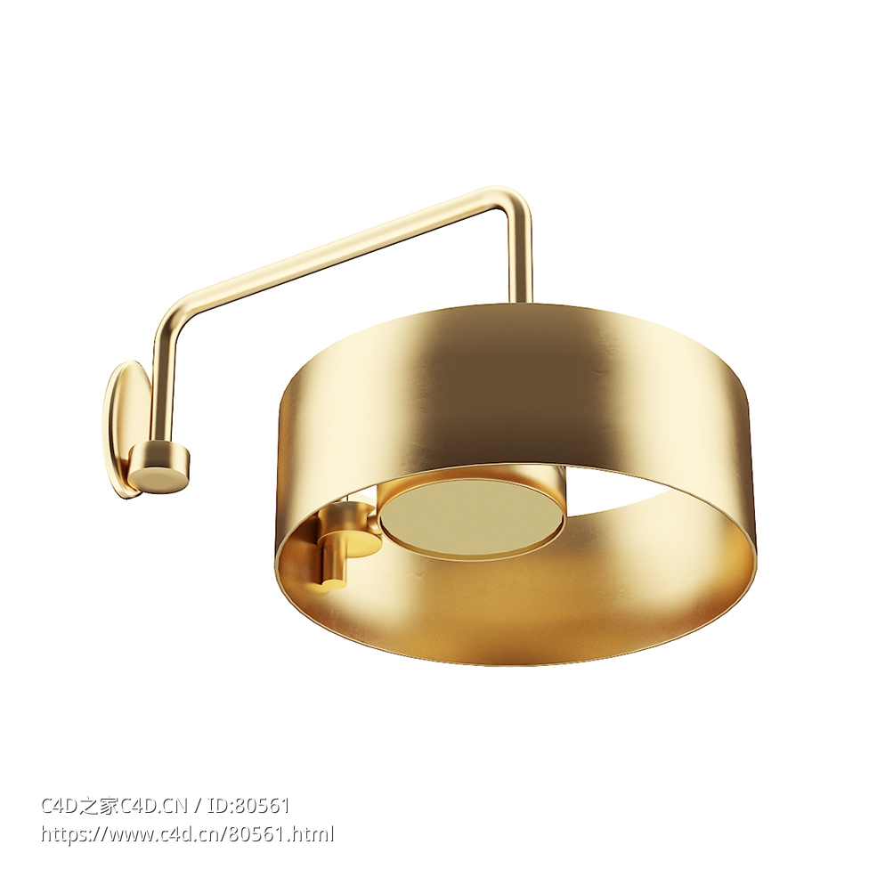 卧室金属壁灯c4d模型下载 - C4D之家 - 28.jpg