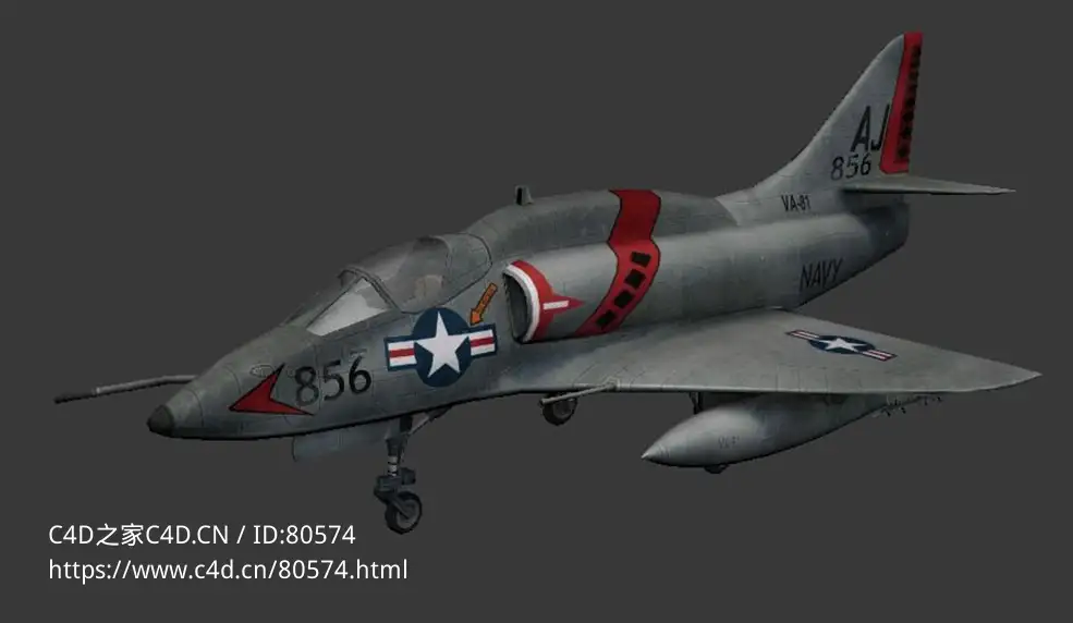美国 F-4鬼怪II远程超音速截击机战斗轰炸机McDonnell Douglas F-4