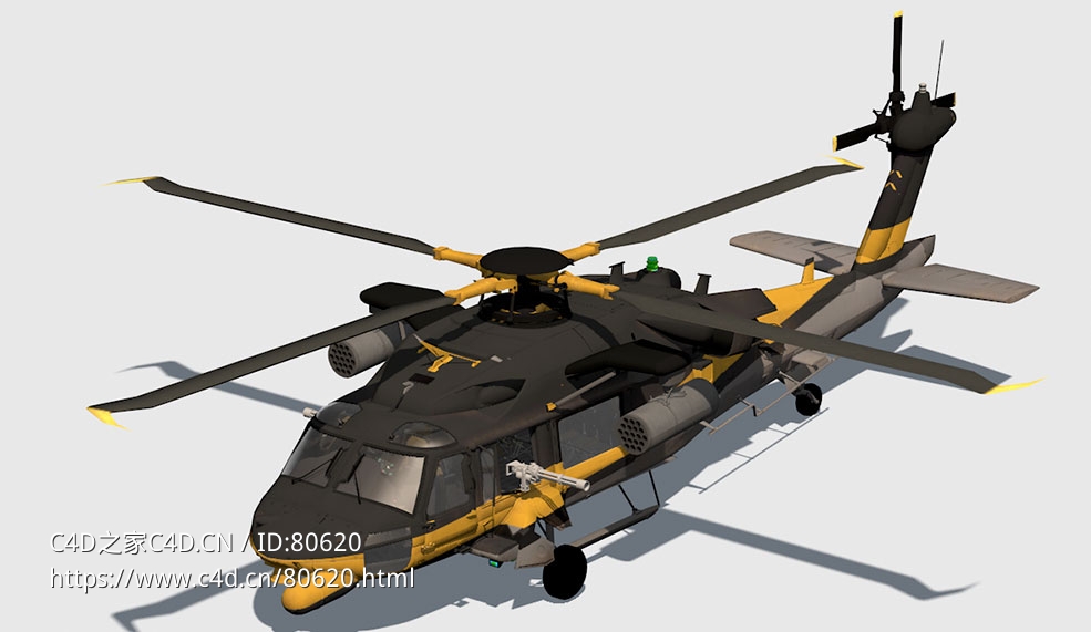 军用武装直升机Support Heli Attack