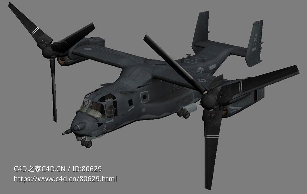 美国空军V-22“鱼鹰” 倾转旋翼机v-22 osprey