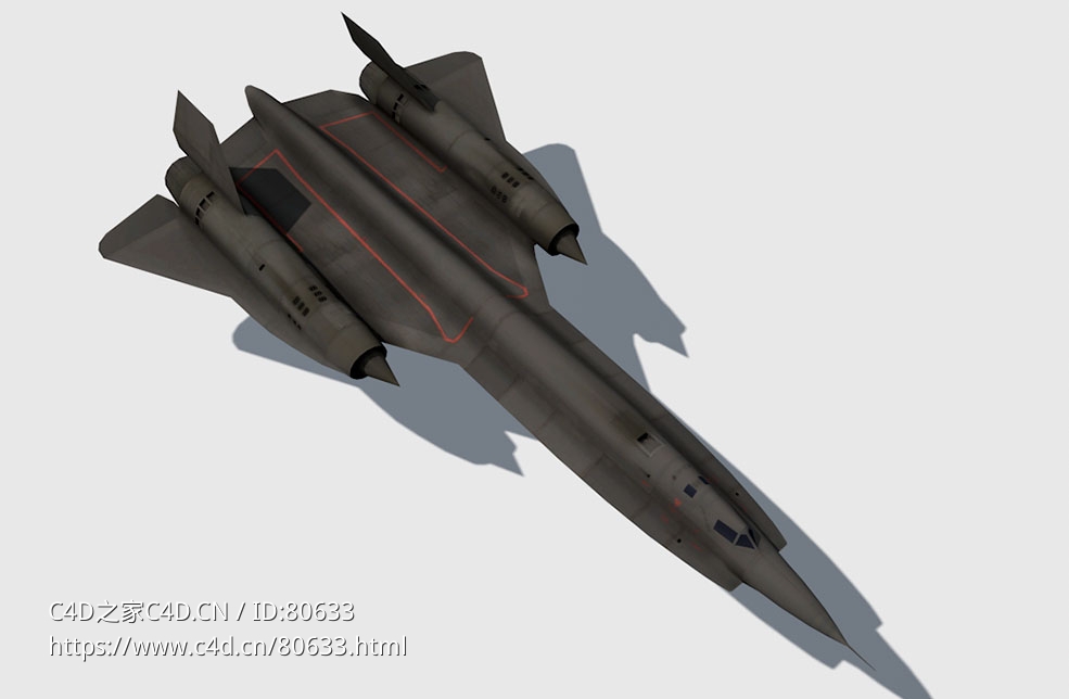 美国空军YF-12A战斗机YF-12A