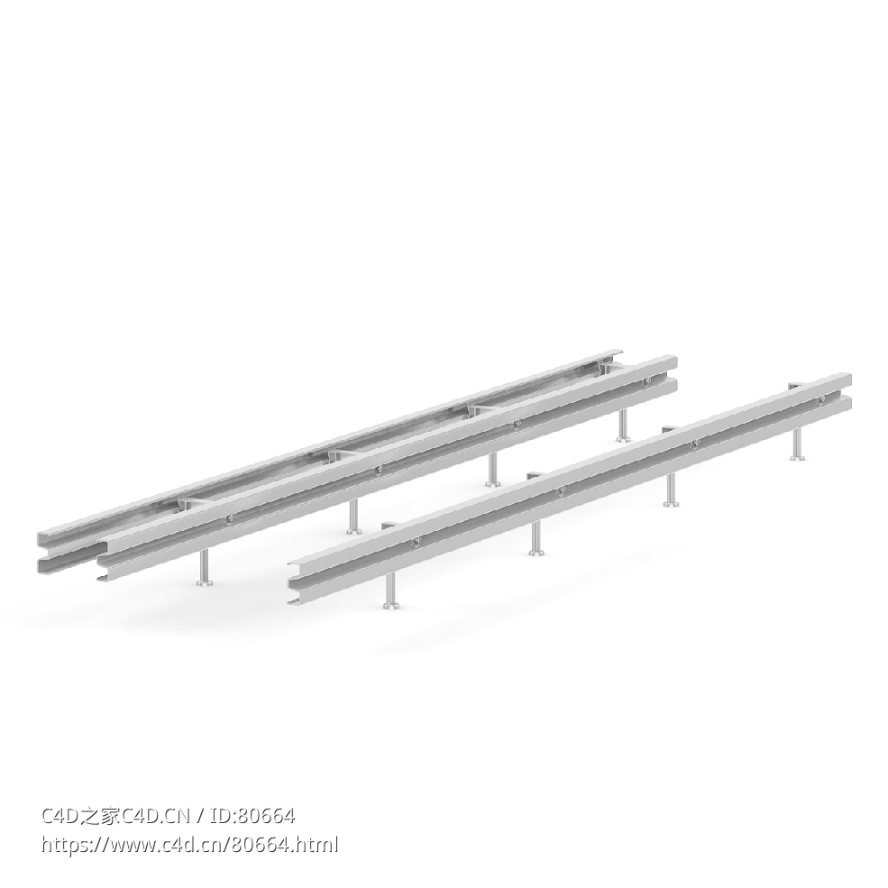 高速公路护栏波形护栏板 - C4D之家 - 15.jpg