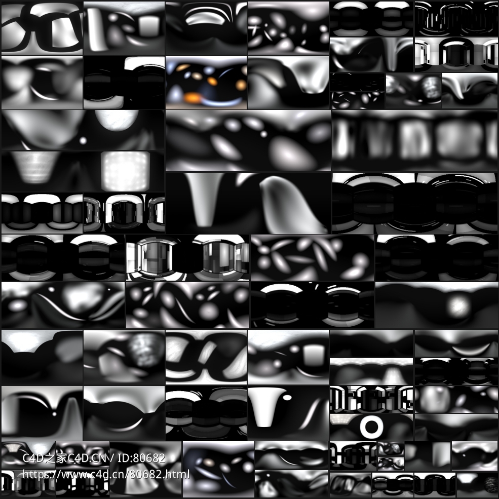 塑造完美金属质感的HDR贴图素材合辑