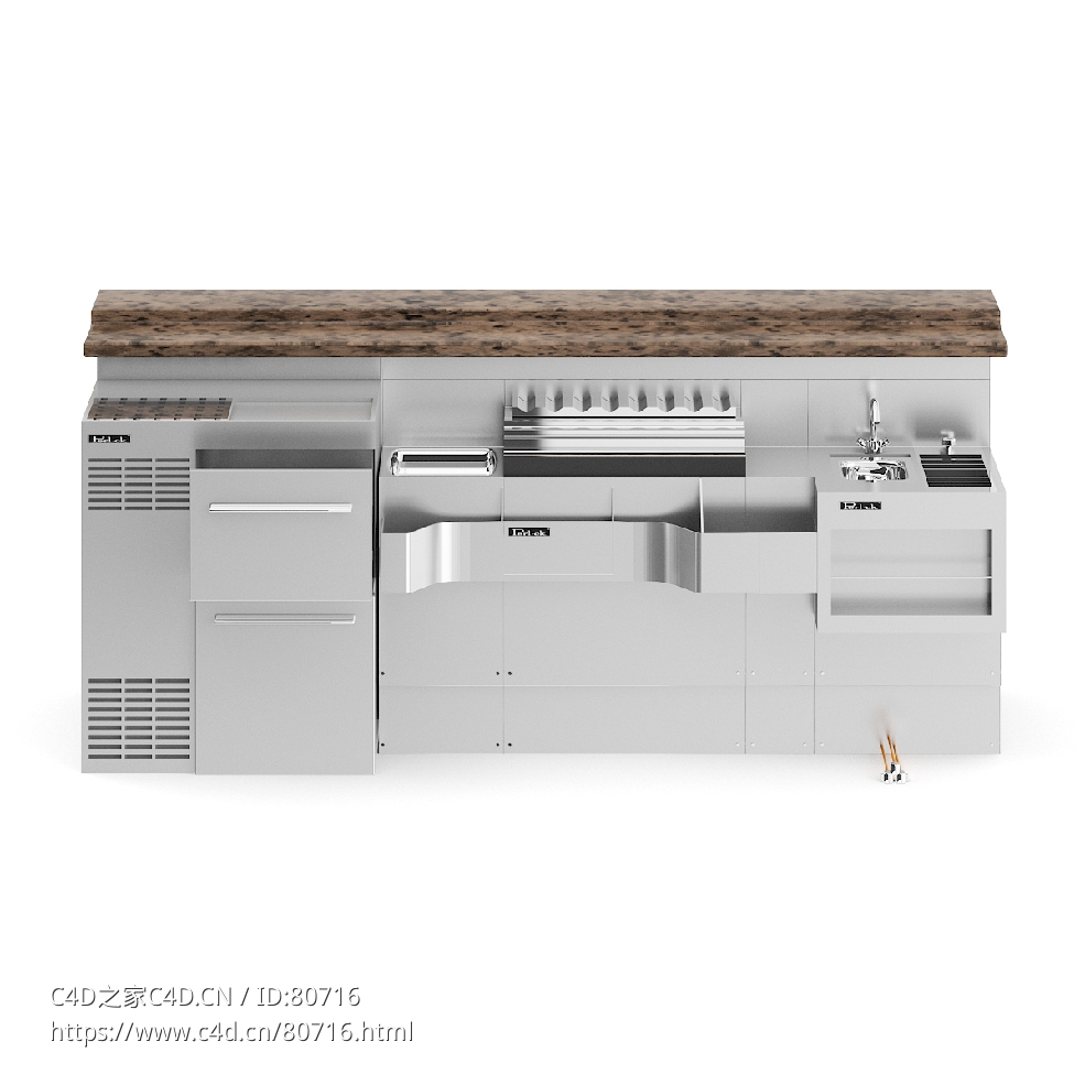 调酒操作台C4D模型 - C4D之家 - 09.jpg