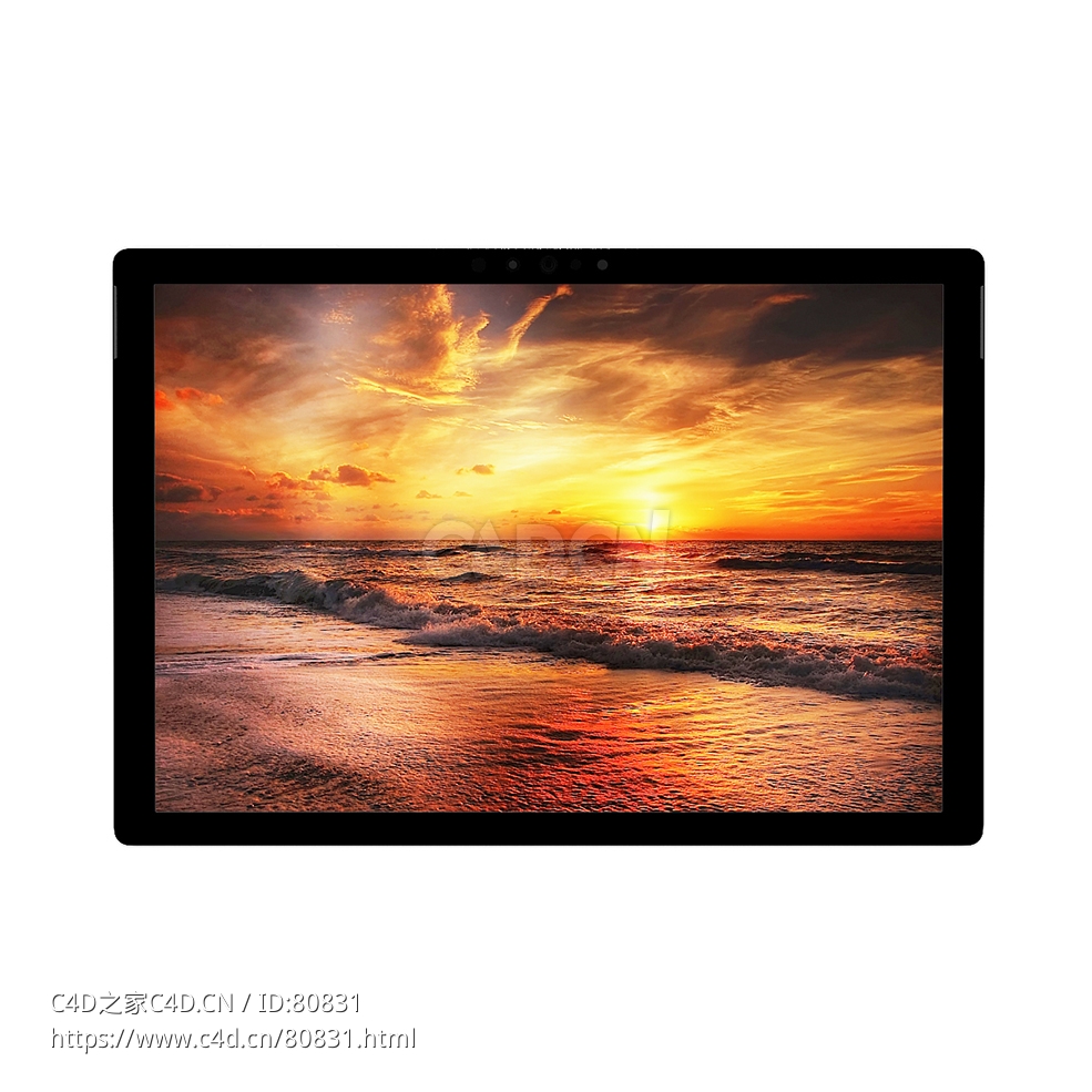 微软平板电脑c4d模型下载 - C4D之家 - 06.jpg