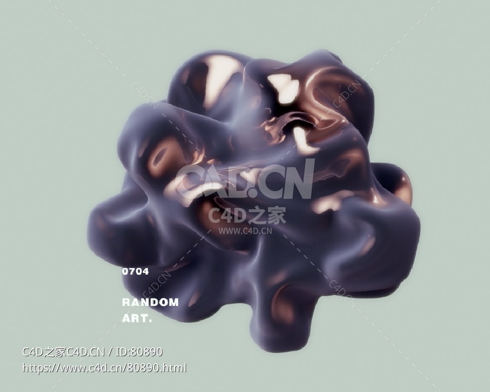 Octane柔软的物体C4D工程文件下载