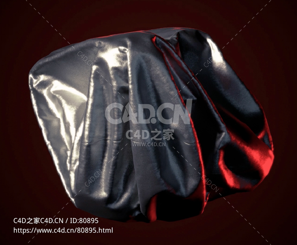 Octane布袋里挣扎窒息挣脱动画C4D工程文件下载