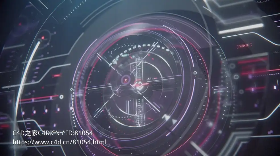 C4D高科技全息元素预设3d HUD Pack for Cinema 4d - C4D之家 - 屏幕快照-2023-05-18-上午11.07.41.jpg