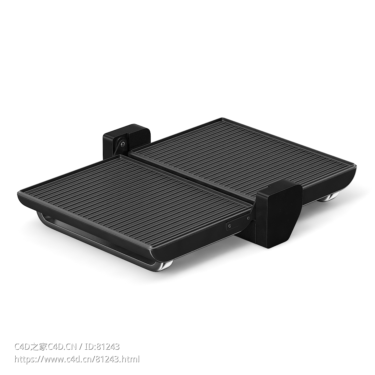 电烤架c4d模型下载Electric Grill