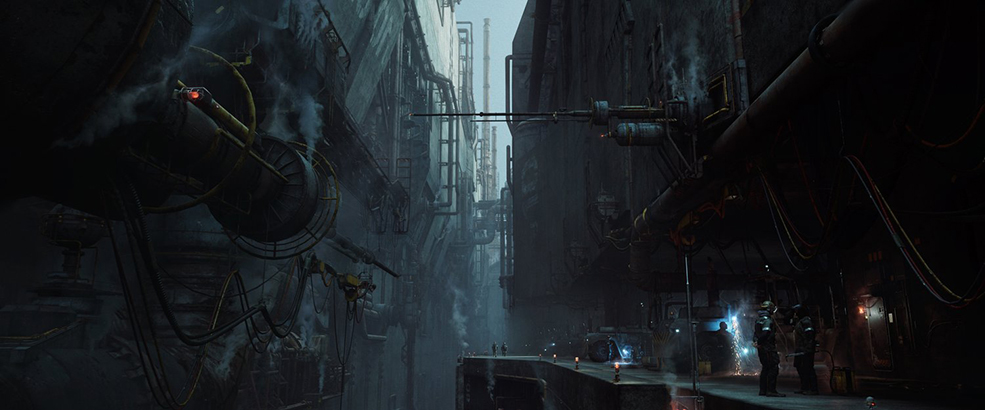 大型科幻工业建筑钢铁厂设备部件模型素材库INDUSTRIAL ZONE - C4D之家 - shot2 (2).jpg