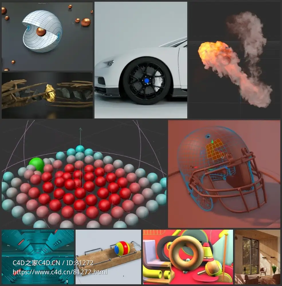 C4D官方使用技巧视频教程合集C4D Quick Tip