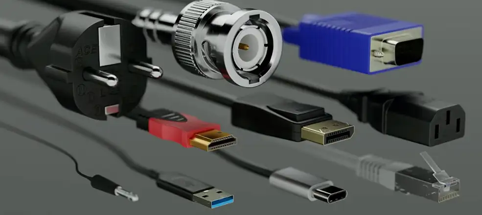 电线网线数据线插头C4D模型合集Cable Plugs - C4D之家 - 1.jpg
