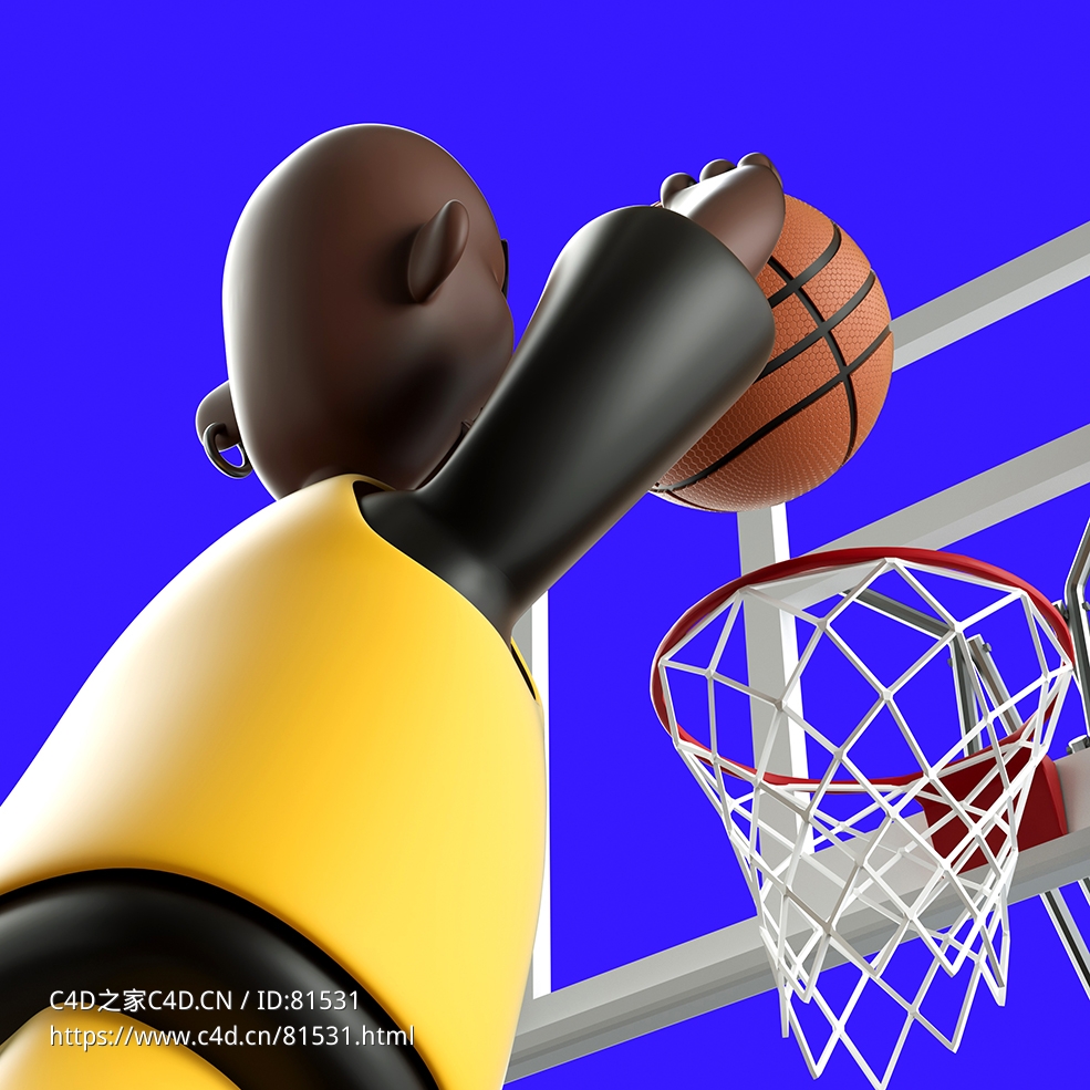 投篮的篮球运动员