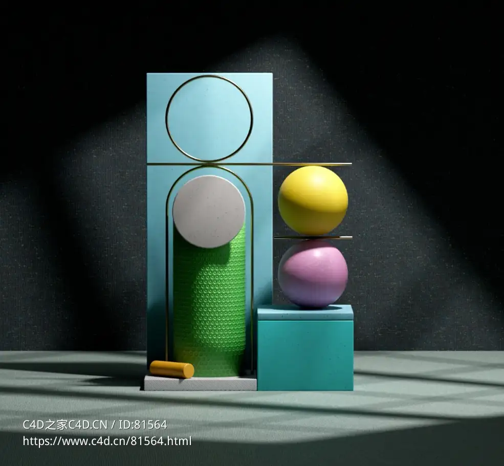 时间偏移C4D OCTANE动画工程